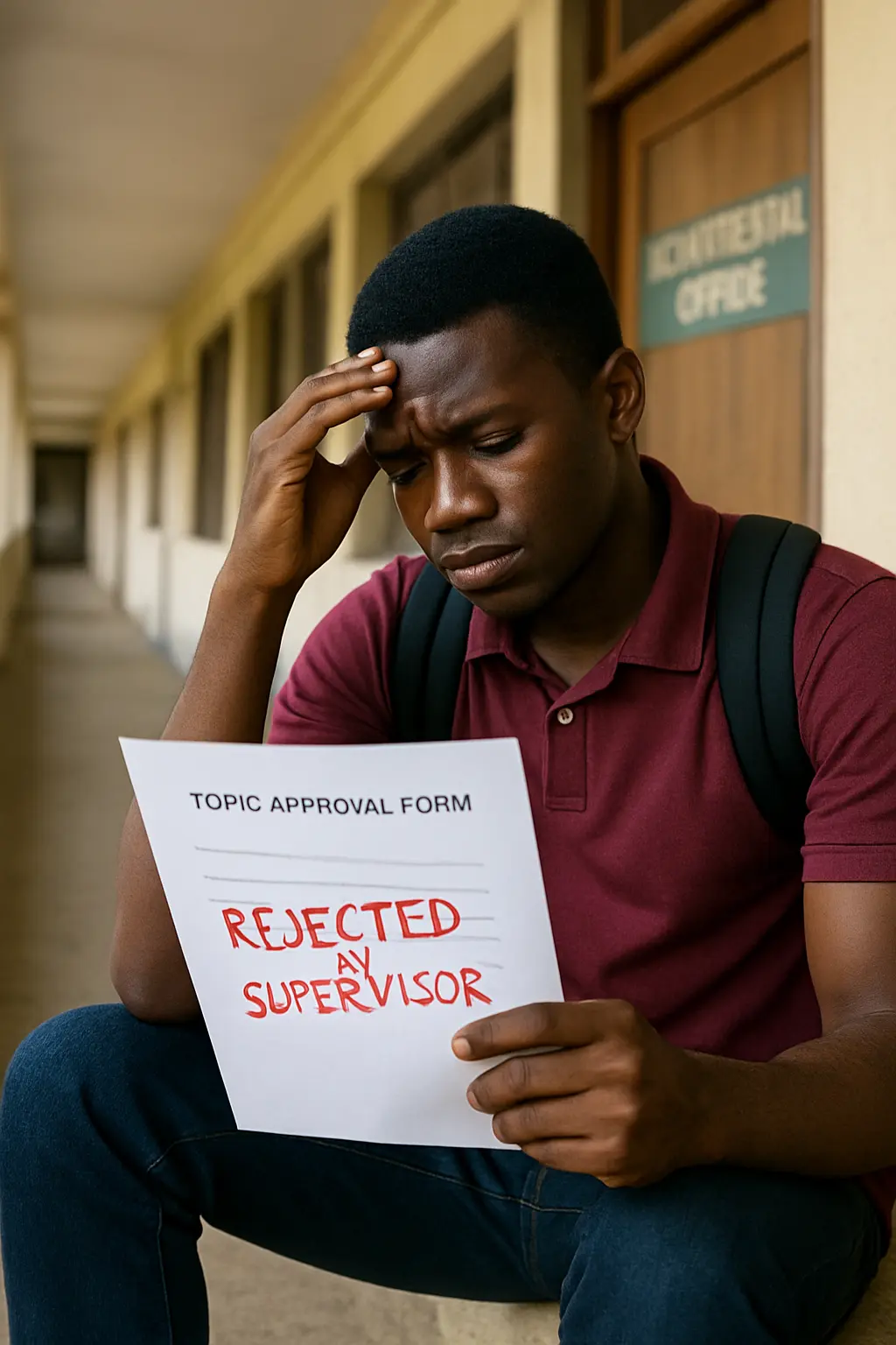 Your Supervisor Has Rejected Your Project Topic Twice. Here Is How to Get One Approved This Week